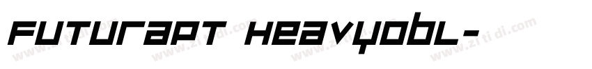 FuturaPT HeavyObl字体转换